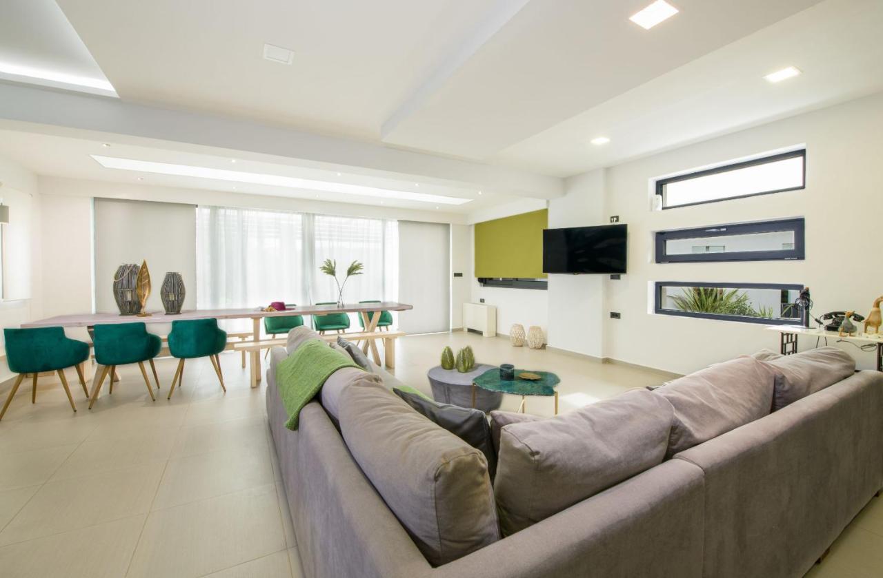 Villa Alyona Skinés Extérieur photo