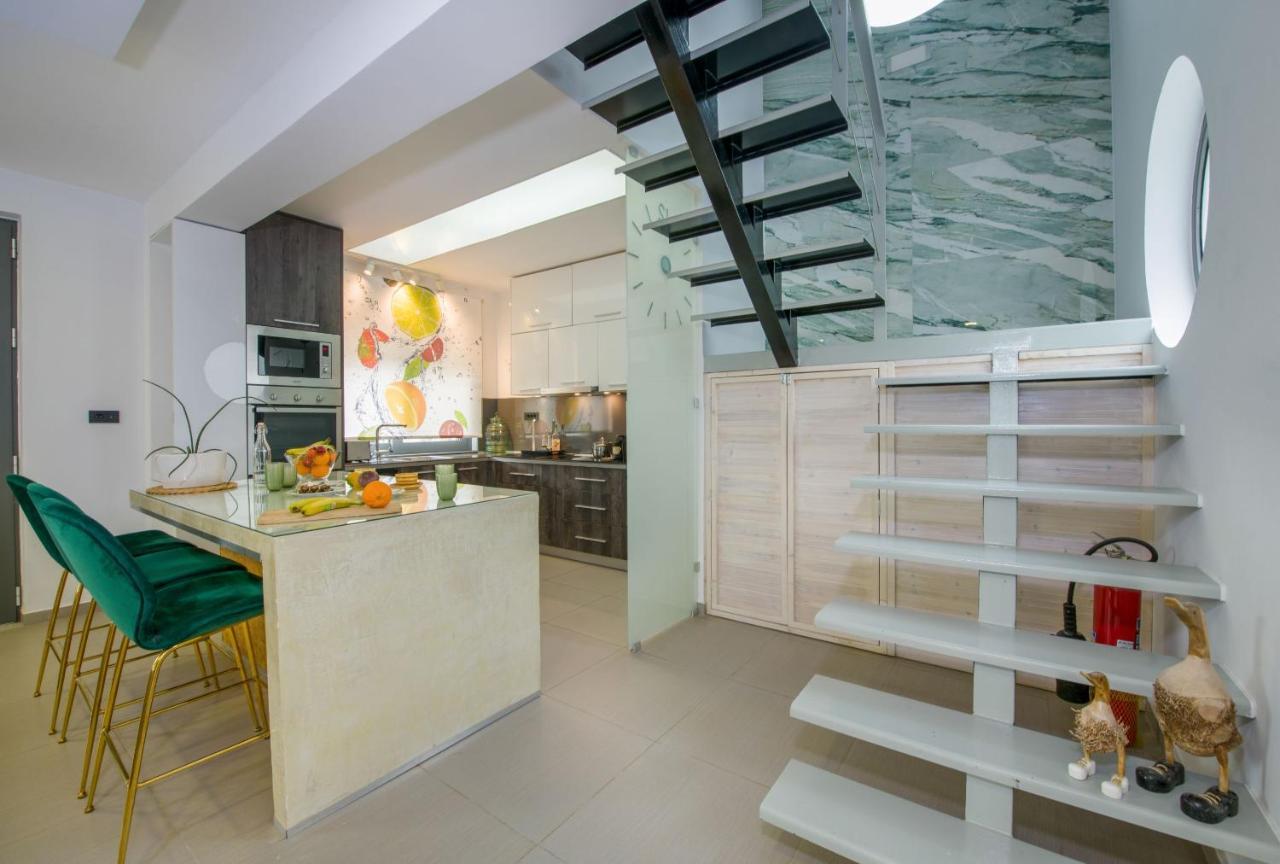Villa Alyona Skinés Extérieur photo