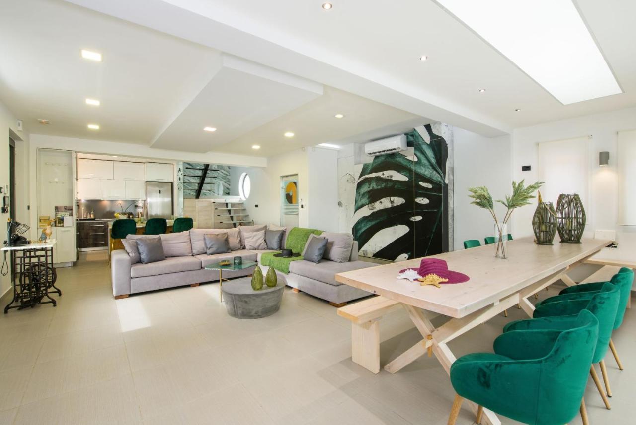Villa Alyona Skinés Extérieur photo